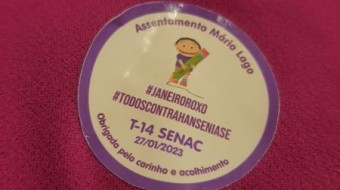 Campanha Todos contra a hanseníase no Assentamento PDS da Barra em Ribeirão Preto SP Brasil