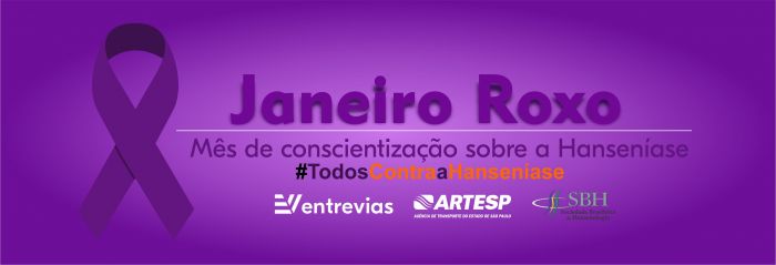 “Janeiro Roxo” está nos painéis das rodovias da Entrevias 