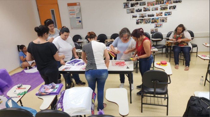 Alunos e professores do SENAC Ribeirão Preto levam a campanha Todos contra a hanseníase ao Assentamento da PDS da Barra