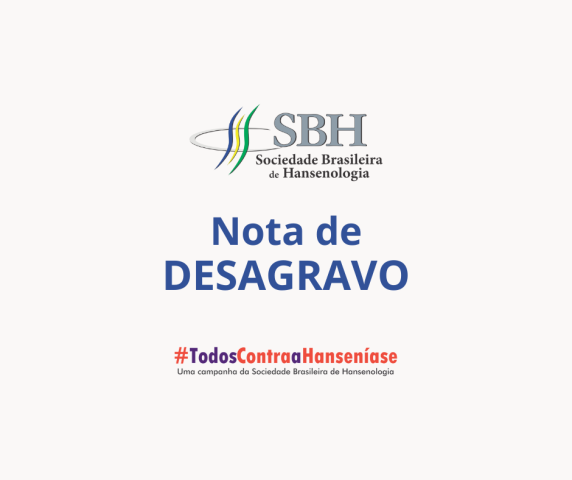 SBH repudia uso político da hanseníase e denuncia desinformação com risco à saúde publica em Nota de Desagravo