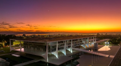 Palácio do Planalto inaugura iluminação da fachada em apoio à campanha “Todos contra a Hanseníase”